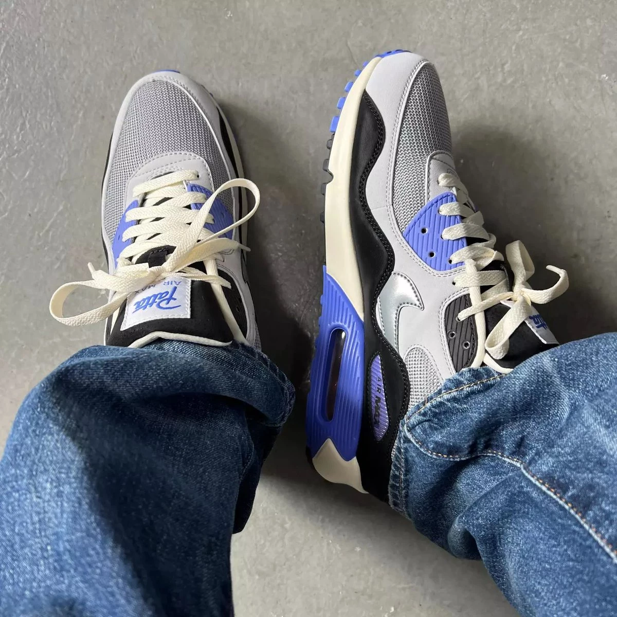 On Feet Air Max 90 Og Royal Blue Nike Air Max 90 Royal 2025