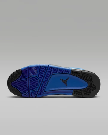 Jordan 4 RM White Deep Royal Blue Sohle