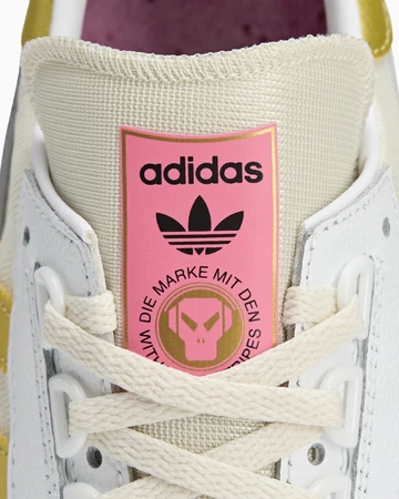 Goldie x adidas Silverbirch SPZL Metallic Gold Co-Branding Details 2