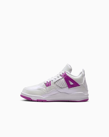 Der Jordan 4 PS Hyper Violet von außen