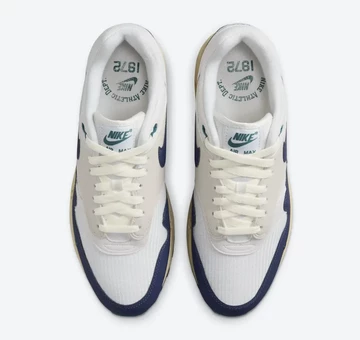 Air Max 1 Athletic Department Blue von Oben