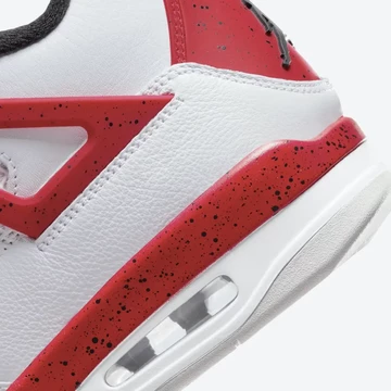 Jordan 4 Red Cement Detail hinterer Teil