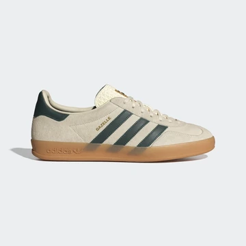 Die adidas Gazelle Indoor Cream White von außen