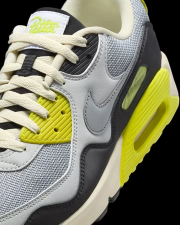 Patta x Nike Air Max 90 Waves Cyber Detail Mittelfußbereich