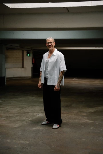 adidas Handball Spezial Grey Two - fit pic