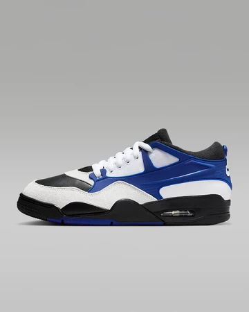 Jordan 4 RM White Deep Royal Blue Außenseite