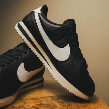 Nike Cortez Black Sail