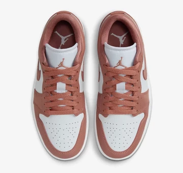 Jordan 1 Low Sky J Orange von oben