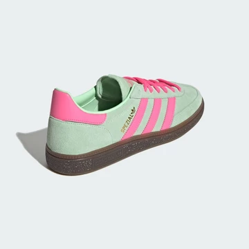 adidas Handball Spezial Semi Green Spark seitlich von Hinten