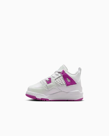 Jordan 4 TD Hyper Violet von außen