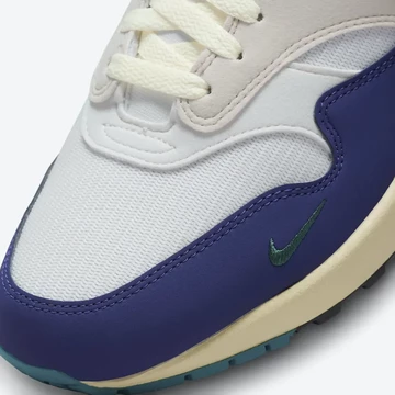 Air Max 1 Athletic Department Blue Detail Toebox