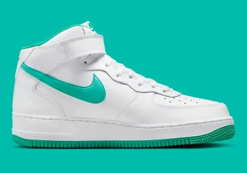 Air Force 1 Mid Clear Jade seite innen