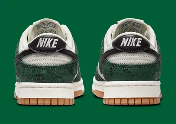 Dunk Low Pro Green Snakeskin von hinten