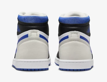 Jordan 1 MM High Royal Toe von Hinten