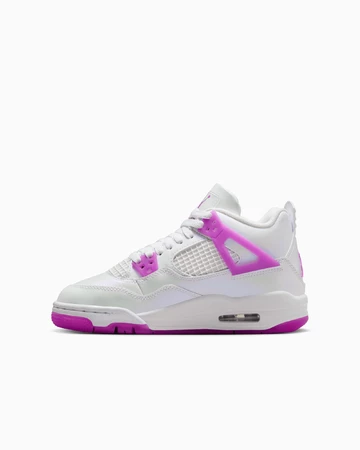 Der Jordan 4 GS Hyper Violet von außen