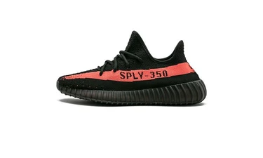 adidas Yeezy Boost 350v2 Core Black Red