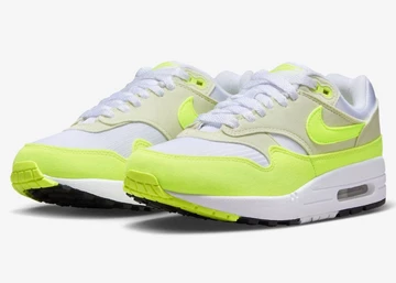 Air Max 1 Volt seitlich beide Sneaker gezeigt