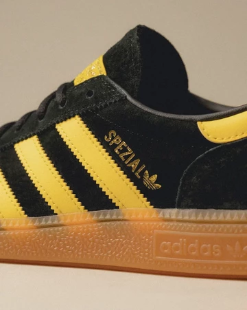 adidas Handball Spezial Black Yellow Detail Mittelfuß