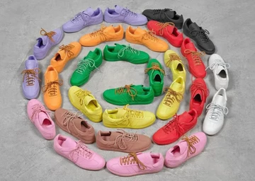 alle 8 colourways vom Humanrace adidas Samba Clay Strata