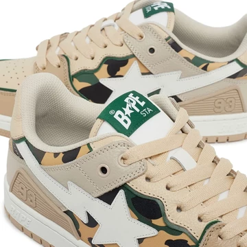 A Bathing Ape SK8 STA Beige Camo