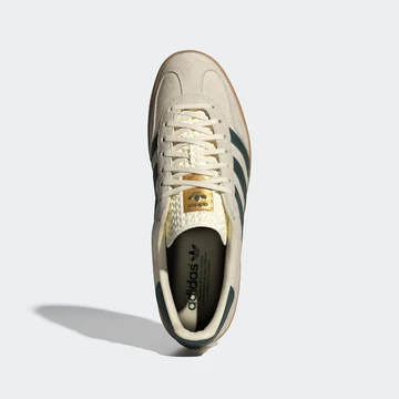 die adidas Gazelle Indoor Cream White von oben