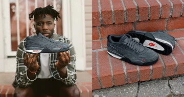 Nigel Sylvester x Jordan 4 RM Driveway Grey