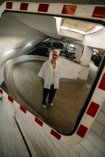 adidas Handball Spezial Grey Two - Fit Pic im Spiegel