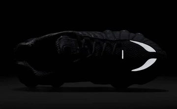 Nike Shox TL White Metallic Silver im Dunklen mit 3M