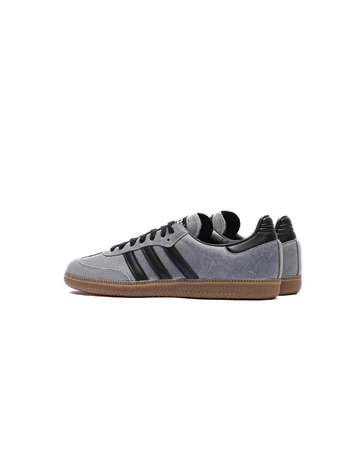 adidas Samba Halo Silver schräg von hinten