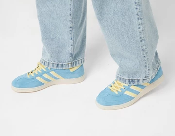 adidas Handball Spezial Semi Blue Burst On Feet
