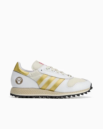 Goldie x adidas Silverbirch SPZL Metallic Gold Außenseite