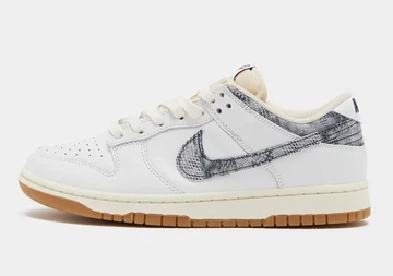 Dunk Low Washed Denim White außen