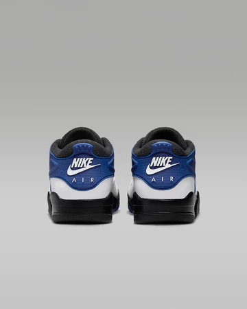 Jordan 4 RM White Deep Royal Blue von hinten