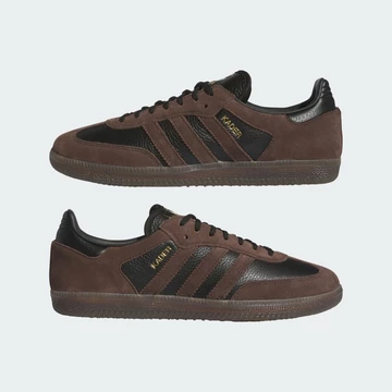 Kader Sylla adidas Samba ADV Brown Gum