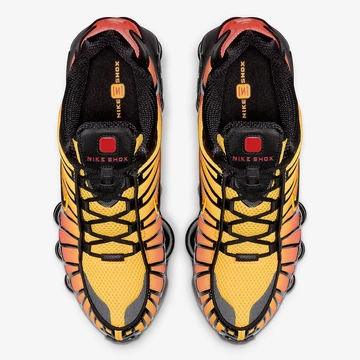 Nike Shox TL Amarillo Paar von oben