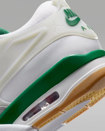 Jordan 4 RM Pine Green Ferse Details