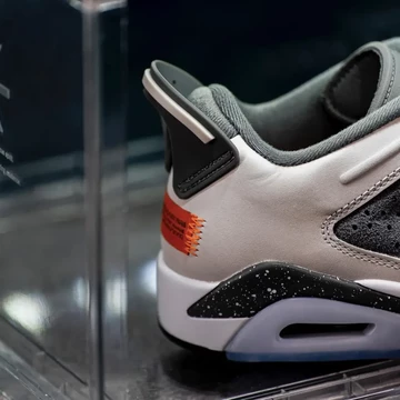 Jordan 6 Low PSG Detail Ferse Box