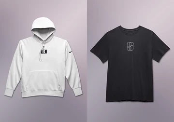 Offizielle Produktbilder vom Nike Sabrina 1 Ionic Apparel Hoodie und Tshirt