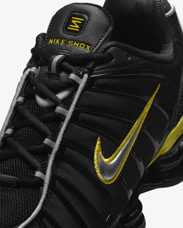 Nike Shox TL Black Dynamic Yellow Detailbild