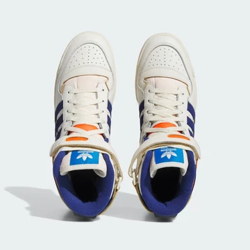adidas Forum High Blue Orange von oben
