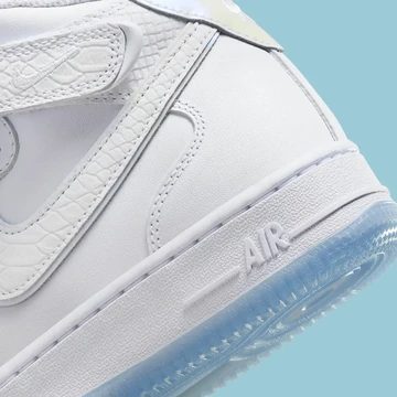 Air Force 1 Mid White Ice ferse