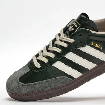 SNS x adidas Samba Shadow Green Details