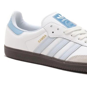 adidas Samba Baby Blue details drei streifen