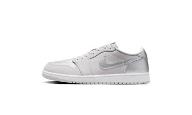 Jordan 1 Low Metallic Silver