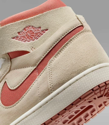 Jordan 1 High CMFT 2 Burnt Sunrise Detail Ferse