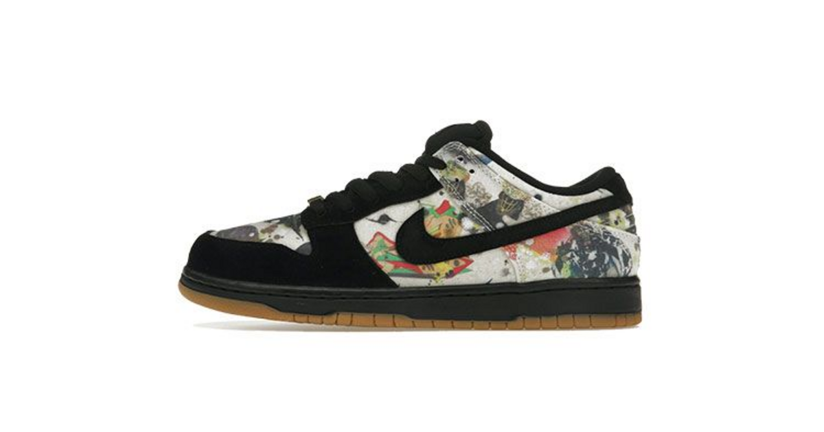 Supreme × NikeSB DunkLow Rammellzee 27.5 supreme-nike-sb-rammellzee-