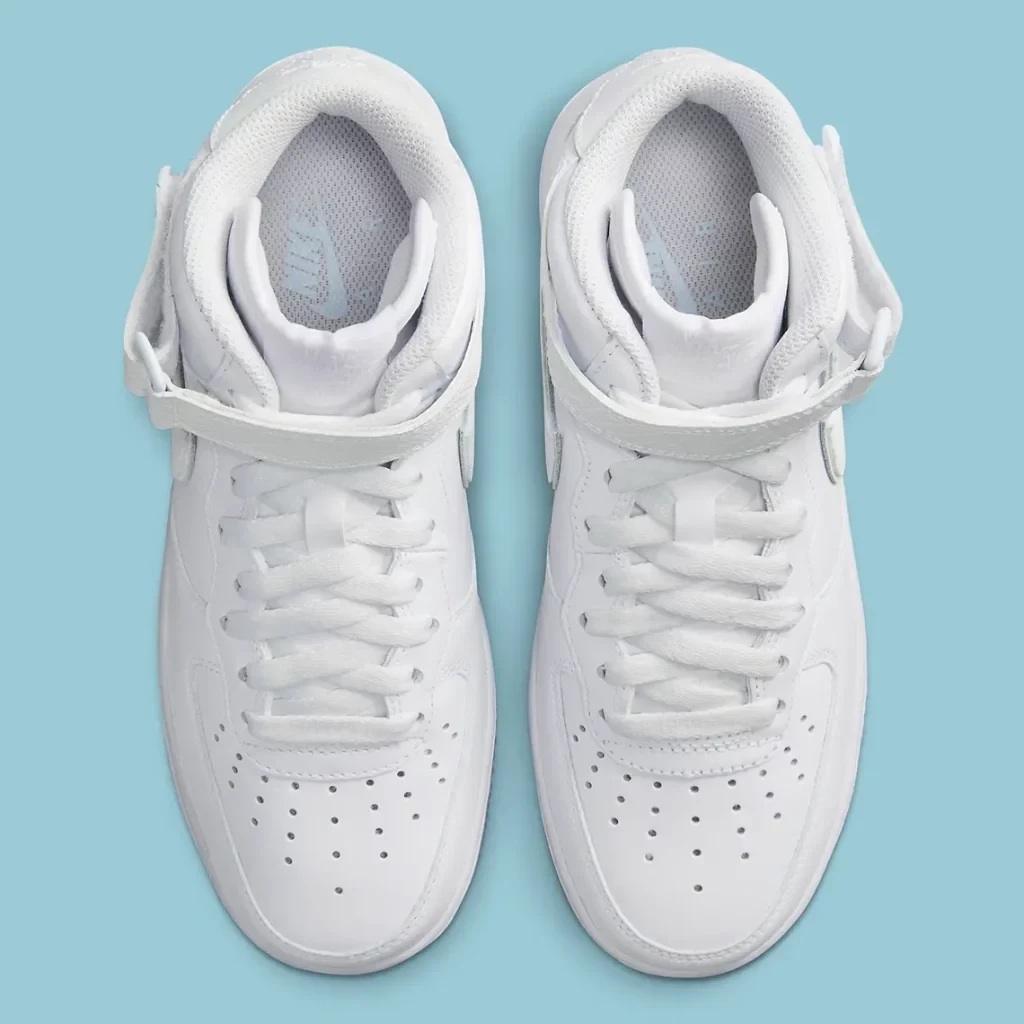 Air Force Mid White Ice Dead Stock