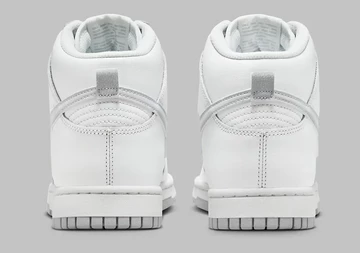 Dunk High Airbrush Swoosh von Hinten