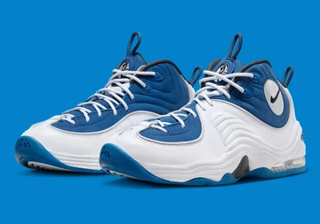 Nike Air Penny 2 Atlantic Blue schräg