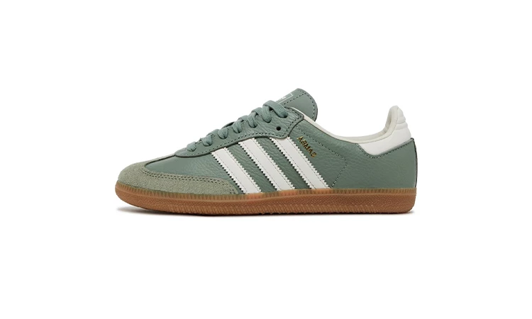 adidas Samba Silver Green